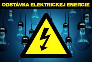 odstávka elektriny